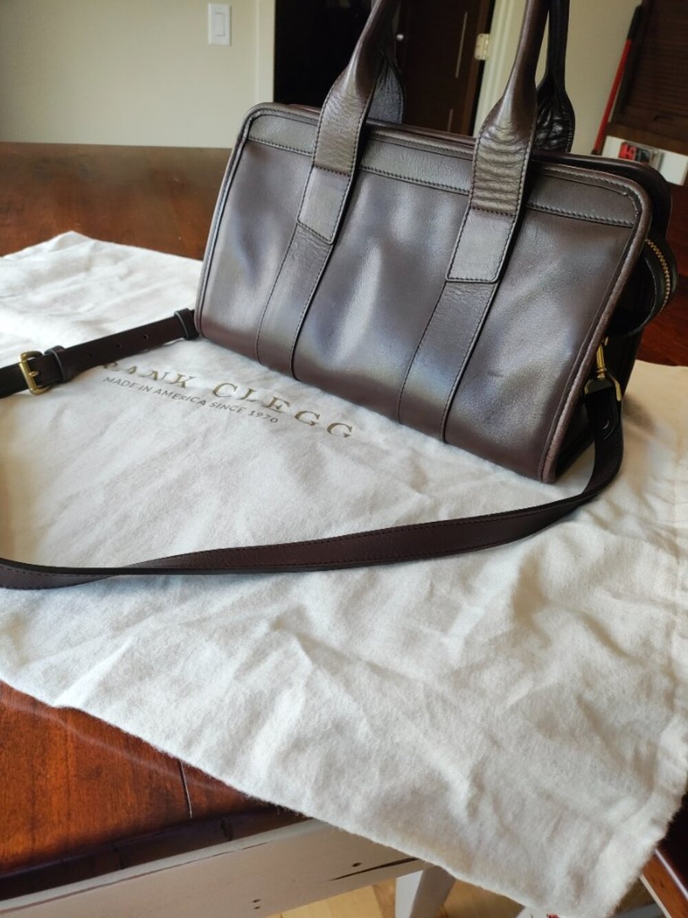 Frank Clegg Small Signature Satchel